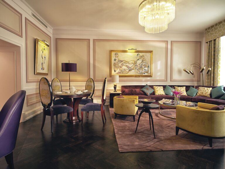A Presidential Suite living room, Belmond Grand Hotel Europe
