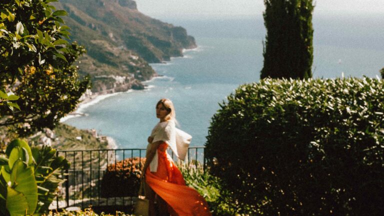 Terraced gardens above the coast, Belmond Hotel Caruso