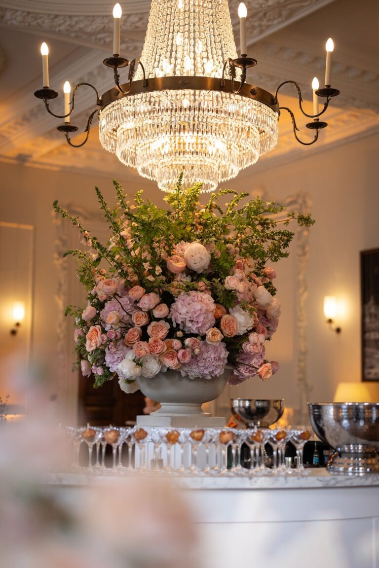 The Grand Ballroom Beneath its Chandelier, Benham Park