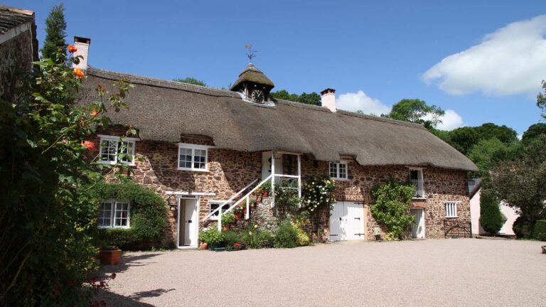 The Thatched Cottages, Bickleigh Castle