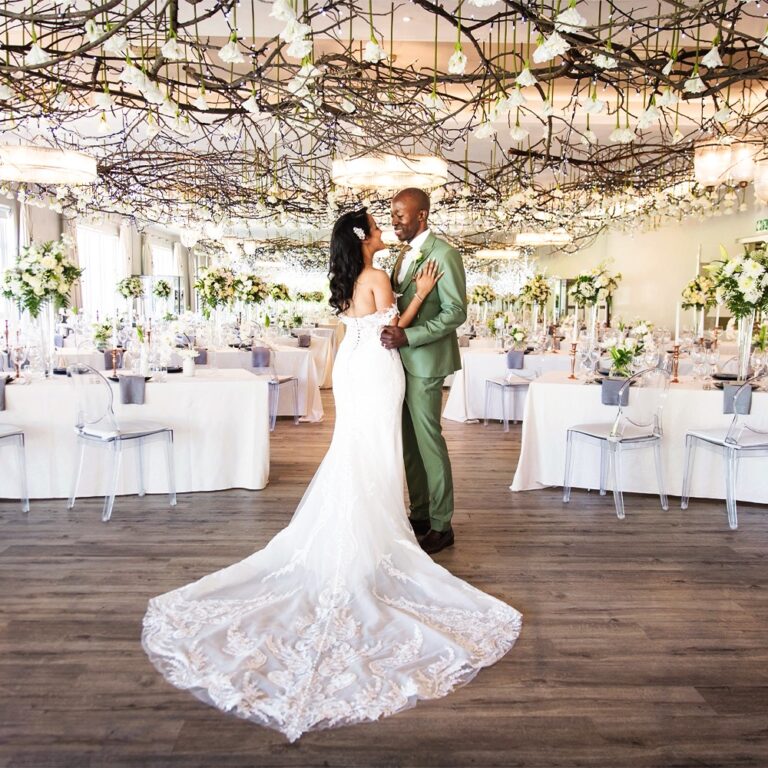 The Ballroom with its fairy-lit ceiling, Bona Dea Private Estate