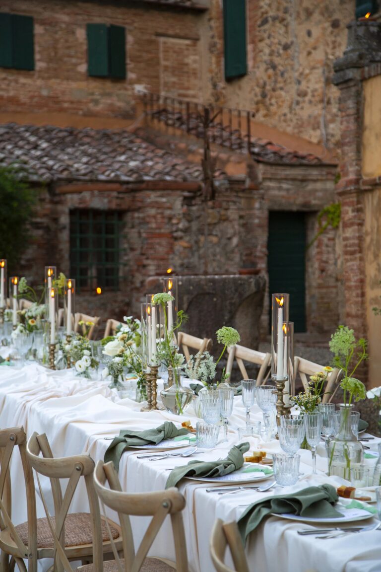A Garden Ceremony Above the Valley, Borgo di Recenza