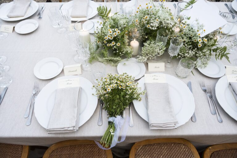 A Meadow-Flower Tablescape, Borgo di Recenza