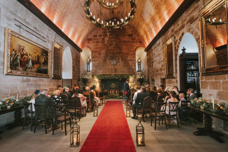 Dinner under a 600-year-old vault