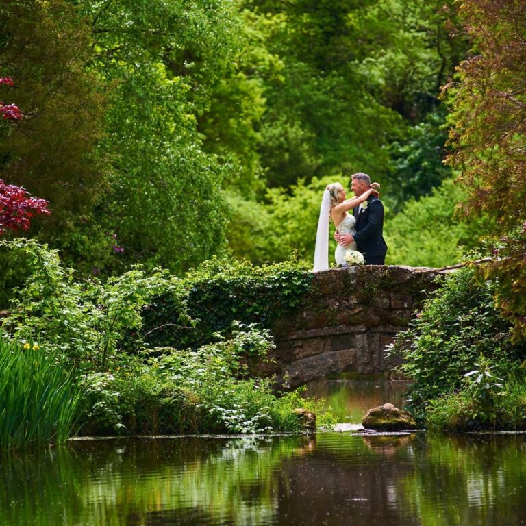 On the Castle Steps, Bovey Castle