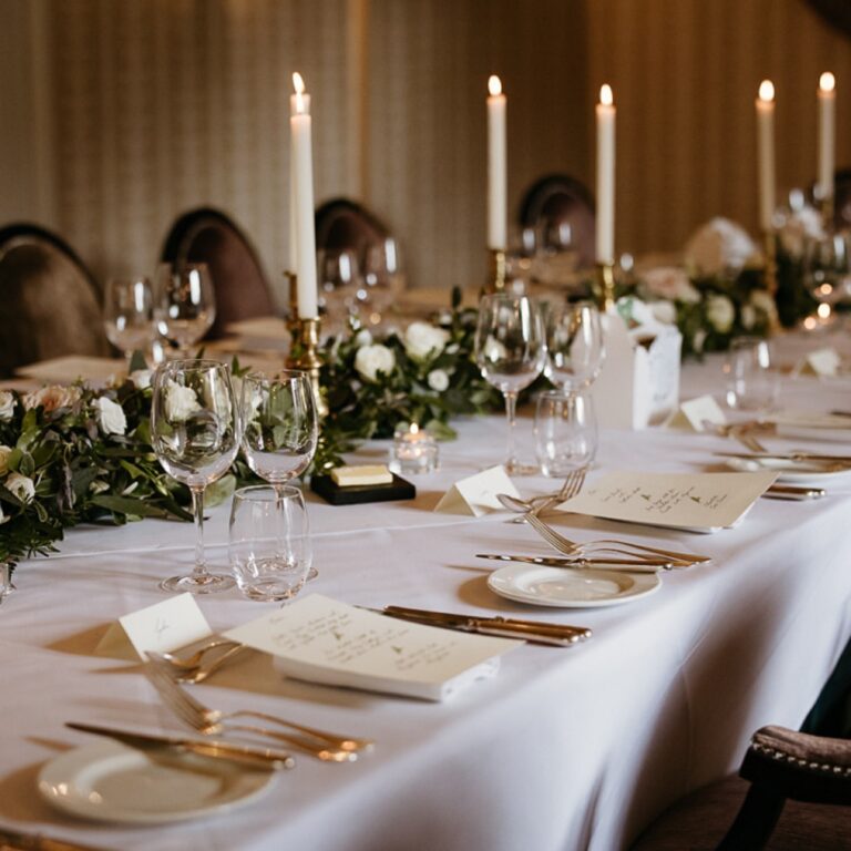 A Candlelit Dinner, Bovey Castle