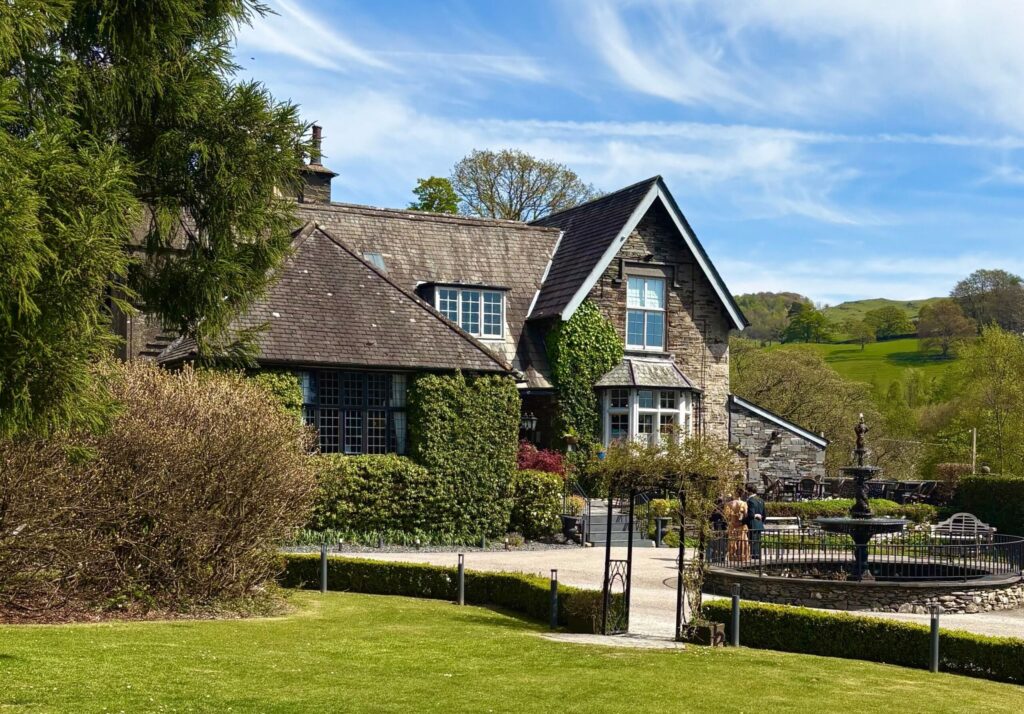 A house of 1836 above the Trout Beck