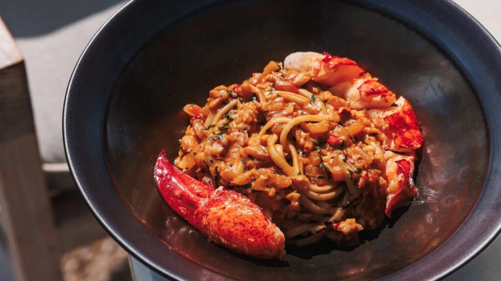 Lobster spaghetti at SAL, Burj Al Arab Jumeirah