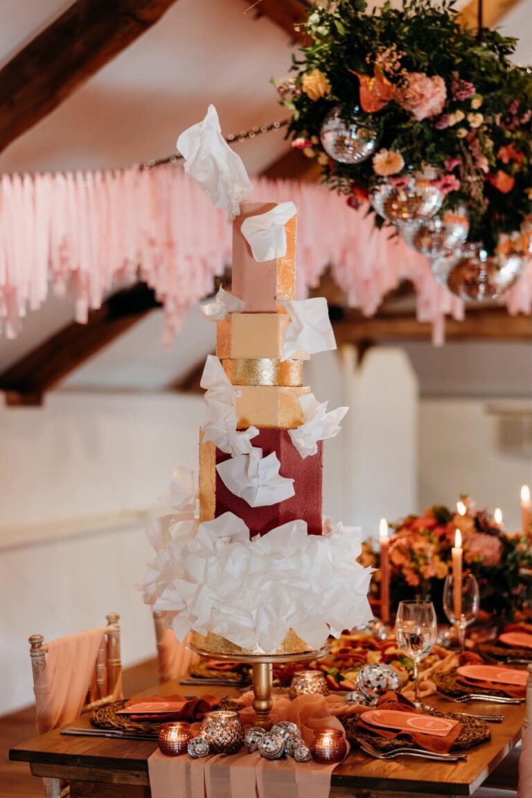 Wedding cake by Cake Design by Holly Miller