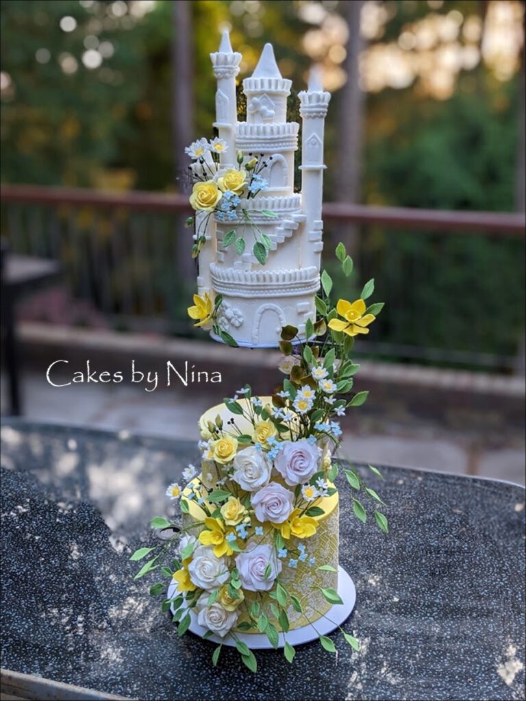 Wedding cake by Cakes by Nina
