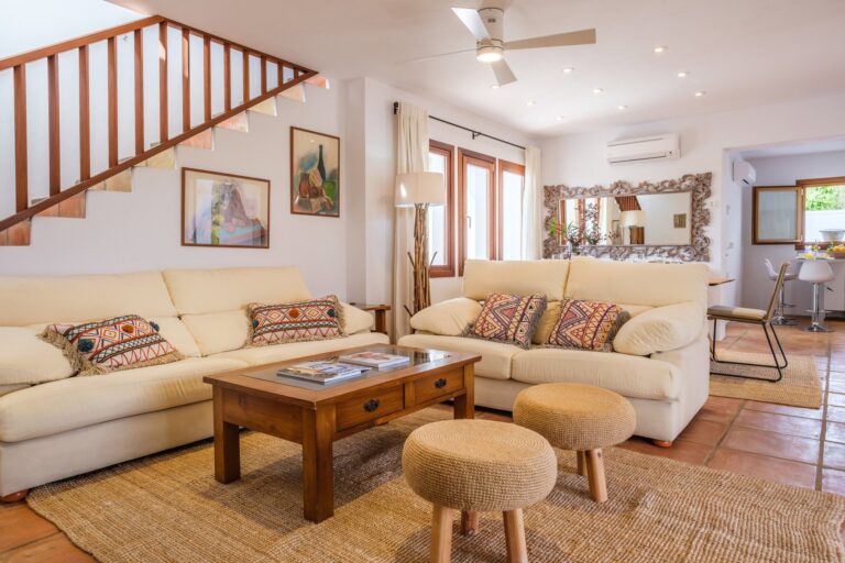 A villa living room, Can Lluc Hotel