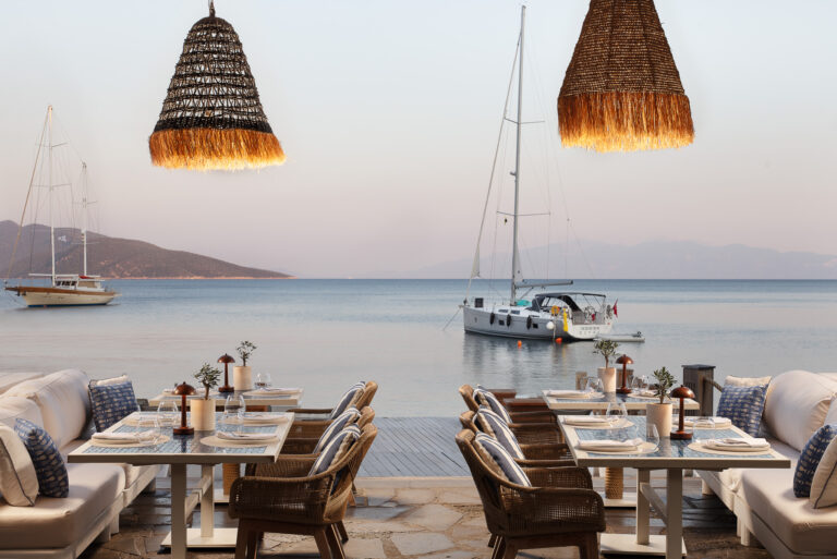 Barbarossa seafront terrace, Caresse, a Luxury Collection Resort and Spa, Bodrum