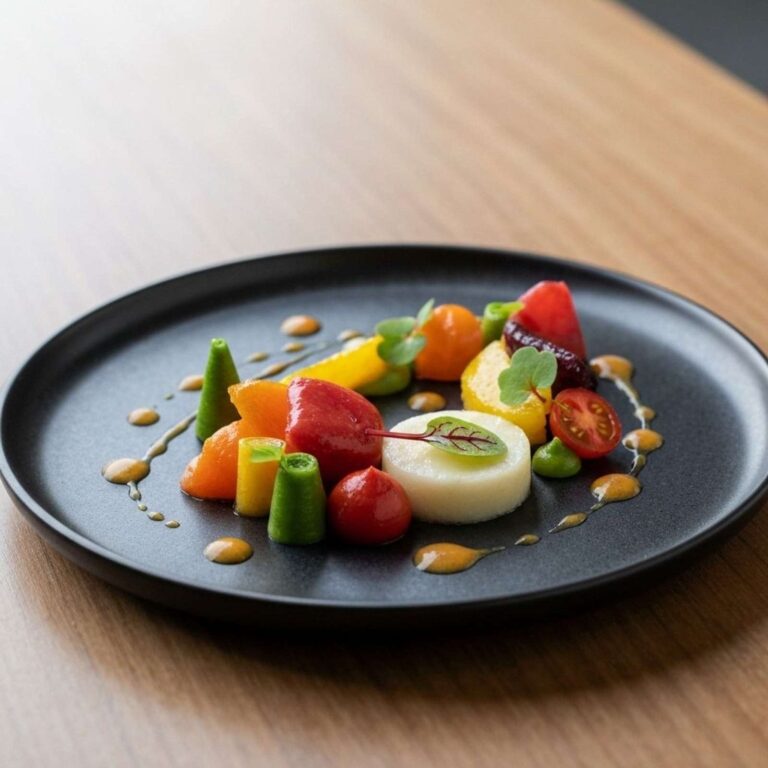 A plate by the in-house kitchen, Casa Nova Estate