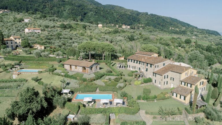 A Restored Tuscan Villa