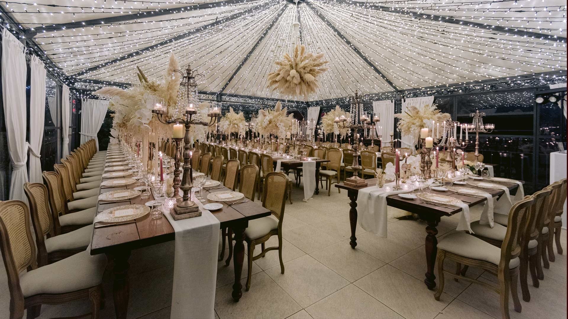 The Reception Marquee, Casale de' Pasquinelli