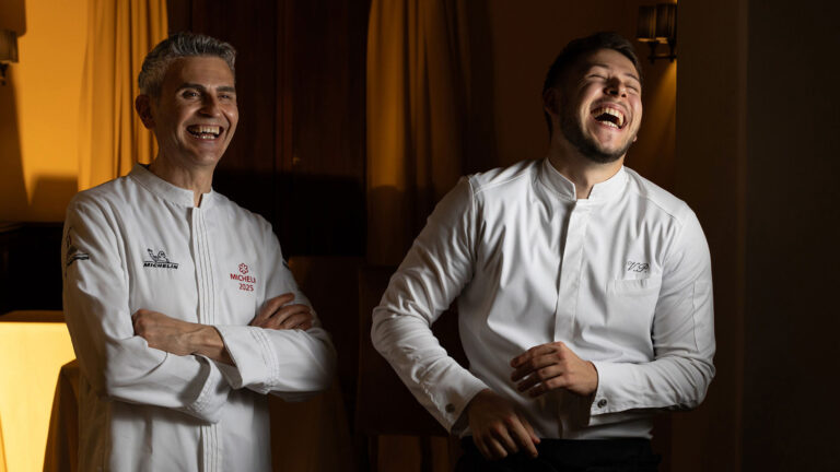 The chefs in the kitchen, Castel Monastero