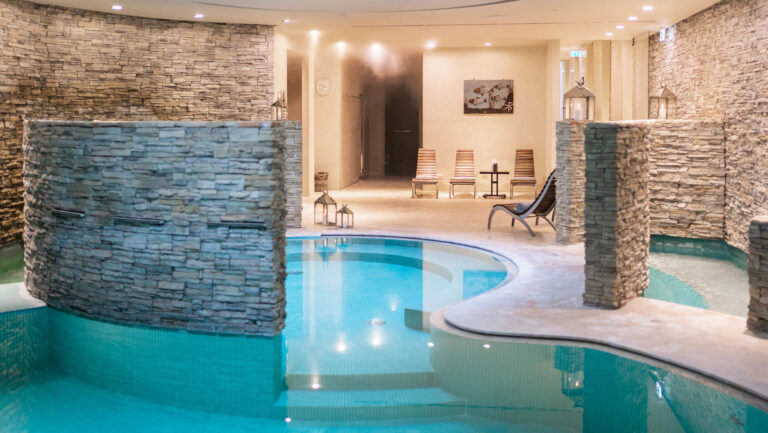The water-wellness zone, Castel Monastero