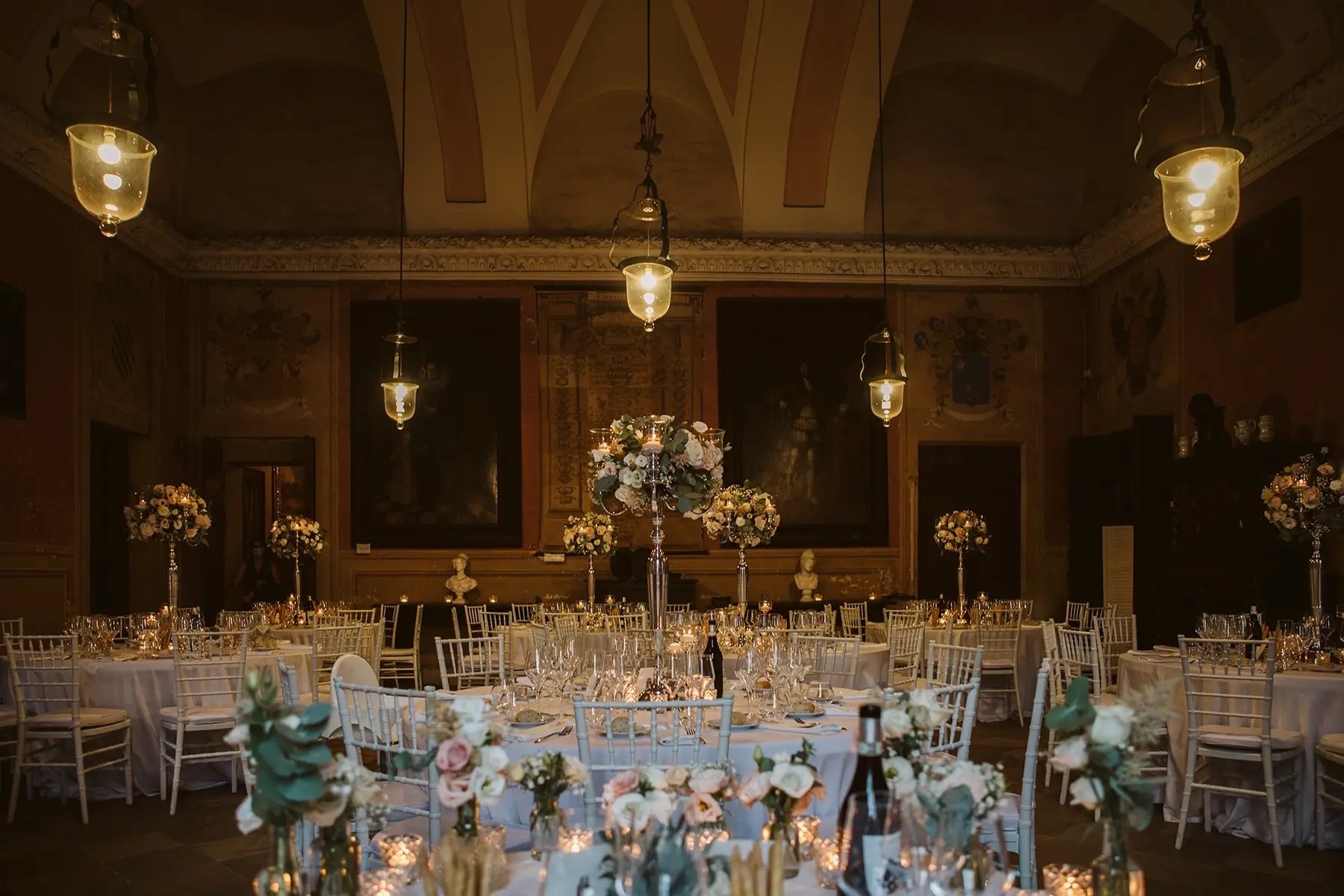 A Reception in the Noble Halls, Castello di Collegno