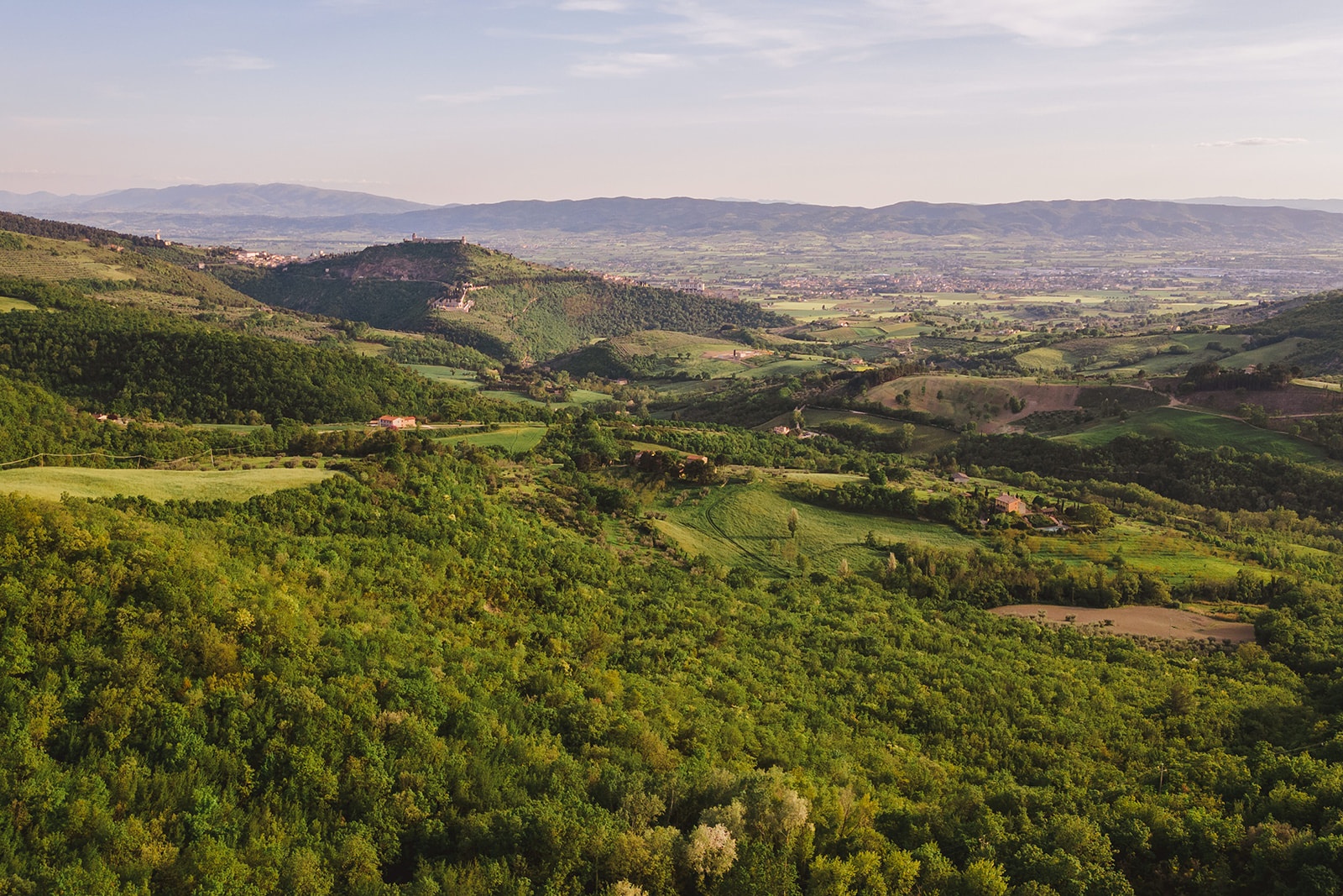 The Estate from the Air, Castello di Petrata