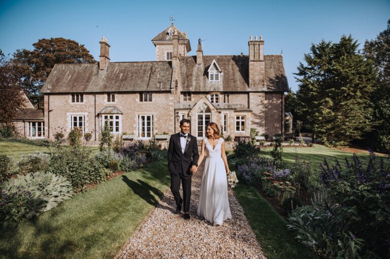 An outdoor ceremony at Casterton Grange, Casterton Grange
