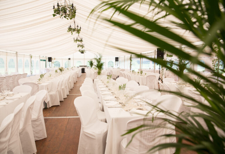 Heated marquee