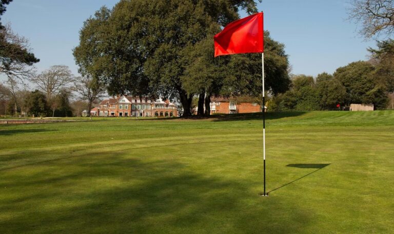 The golf course on the estate, Chewton Glen Hotel & Spa