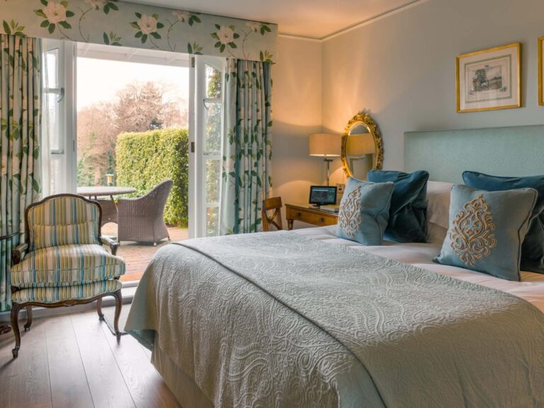 A Garden Room with a private hot tub, Chewton Glen Hotel & Spa