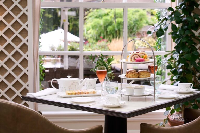 Afternoon tea at Chewton Glen, Chewton Glen Hotel & Spa