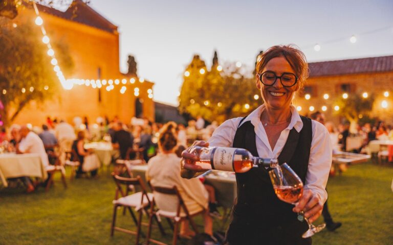 An Evening Reception in the Olive Grove, ColleMassari Hospitality
