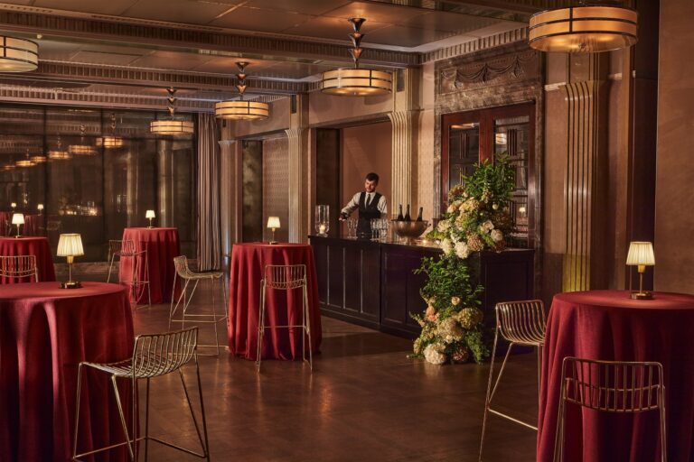 Drinks reception in the Mayfair Room, The Connaught