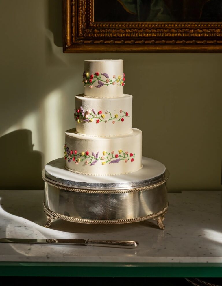 Wedding cake by the hotel pastry team, The Connaught