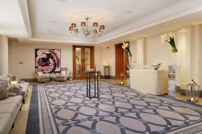 The pre-function area outside the Ballroom