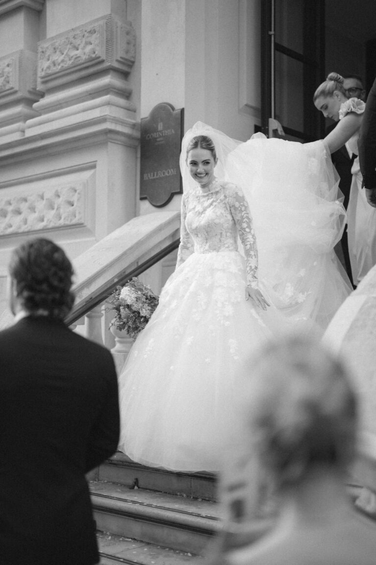 A bride at Corinthia London
