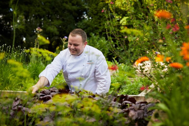 Adam Smith in the Herb Garden, Coworth Park