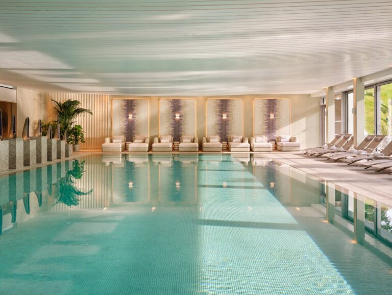 The Glass-Wrapped Spa Pool, Coworth Park