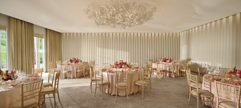 The Garden Room, Set for Dinner, Coworth Park