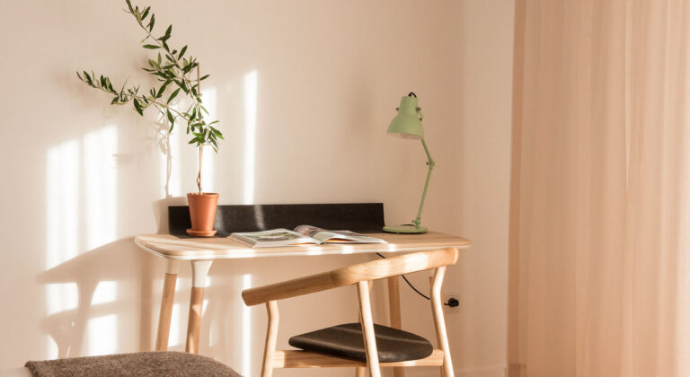 Desk by the window, Craveiral Farmhouse