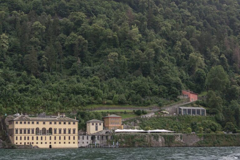 A lakeside villa seen from the water, Lake Como, Cristina Verger Event Planning and Production
