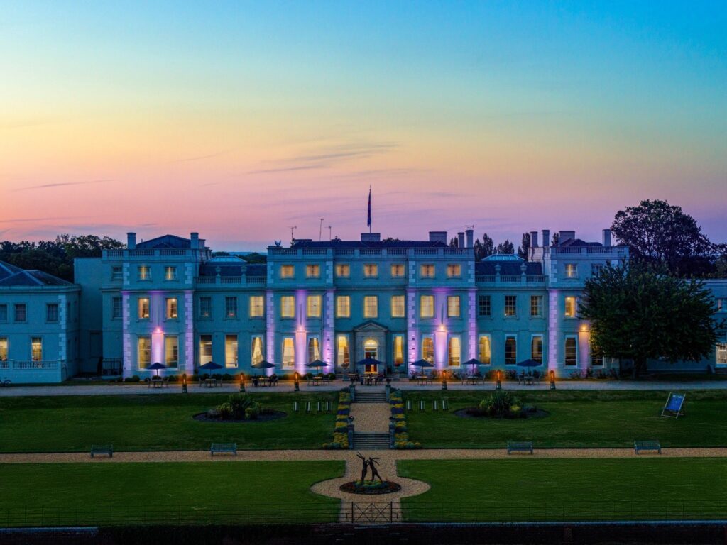 A mansion house in the Berkshire countryside