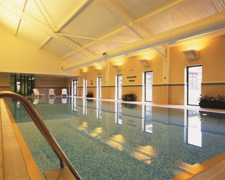 The leisure club swimming pool, De Vere Wokefield Estate
