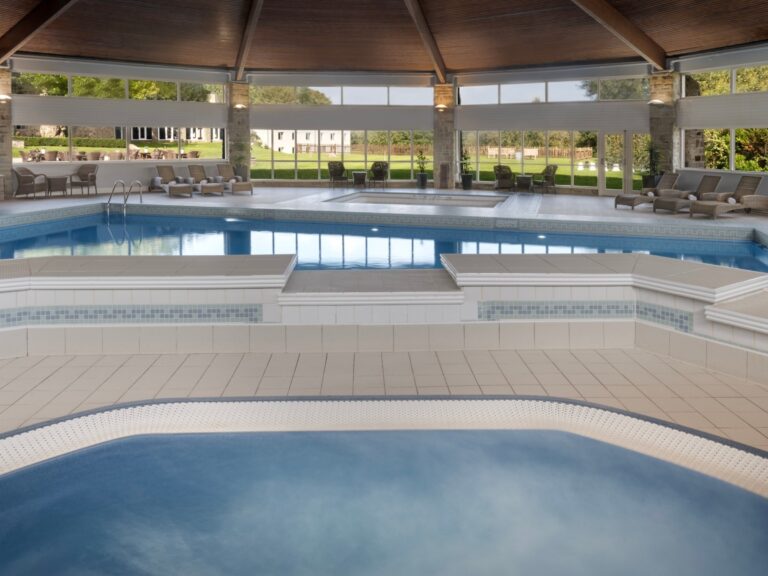 The indoor swimming pool, Delta Hotels St. Pierre Country Club