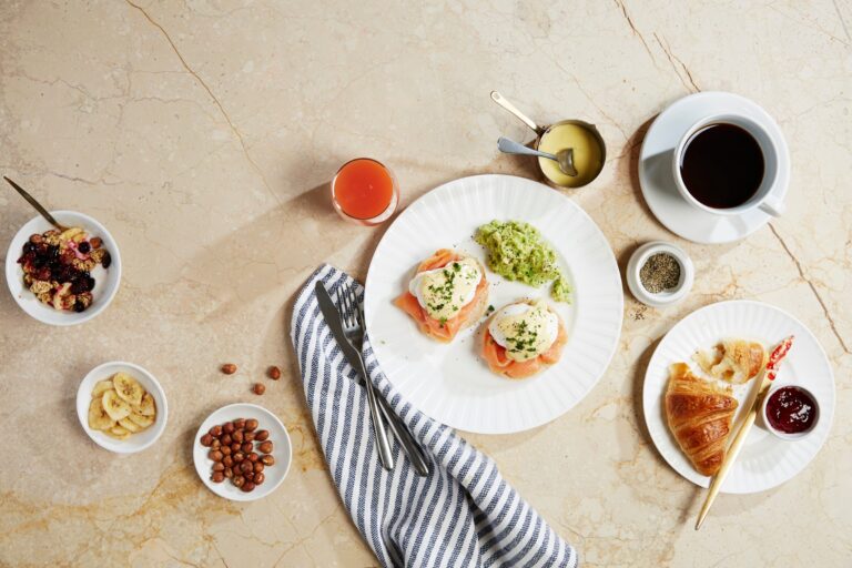 A breakfast table, Delta Hotels St. Pierre Country Club