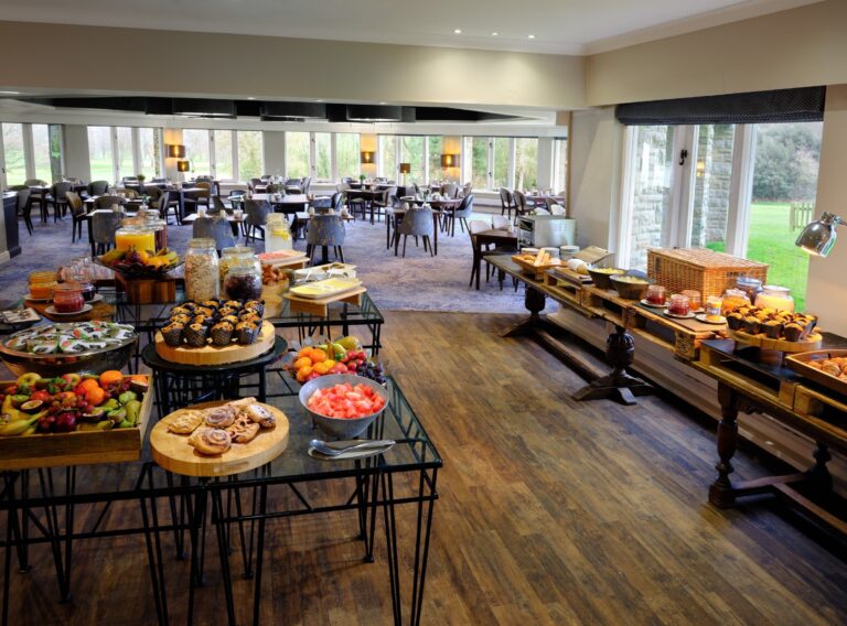 The breakfast buffet, Delta Hotels St. Pierre Country Club
