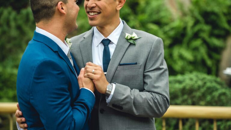 Two grooms at a Disney Fairy Tale Wedding, Disneyland Paris