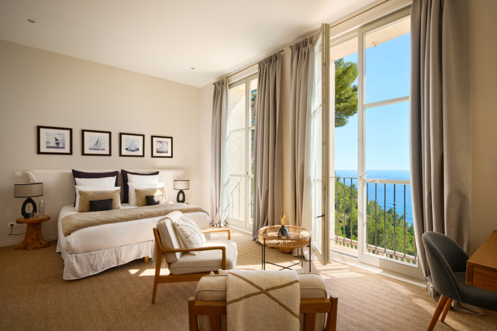 Twelve bedrooms for 24 guests