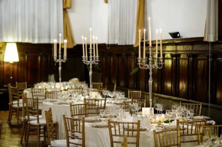The Gran Sala Borromini, Set for a Wedding, Donna Camilla Savelli Hotel