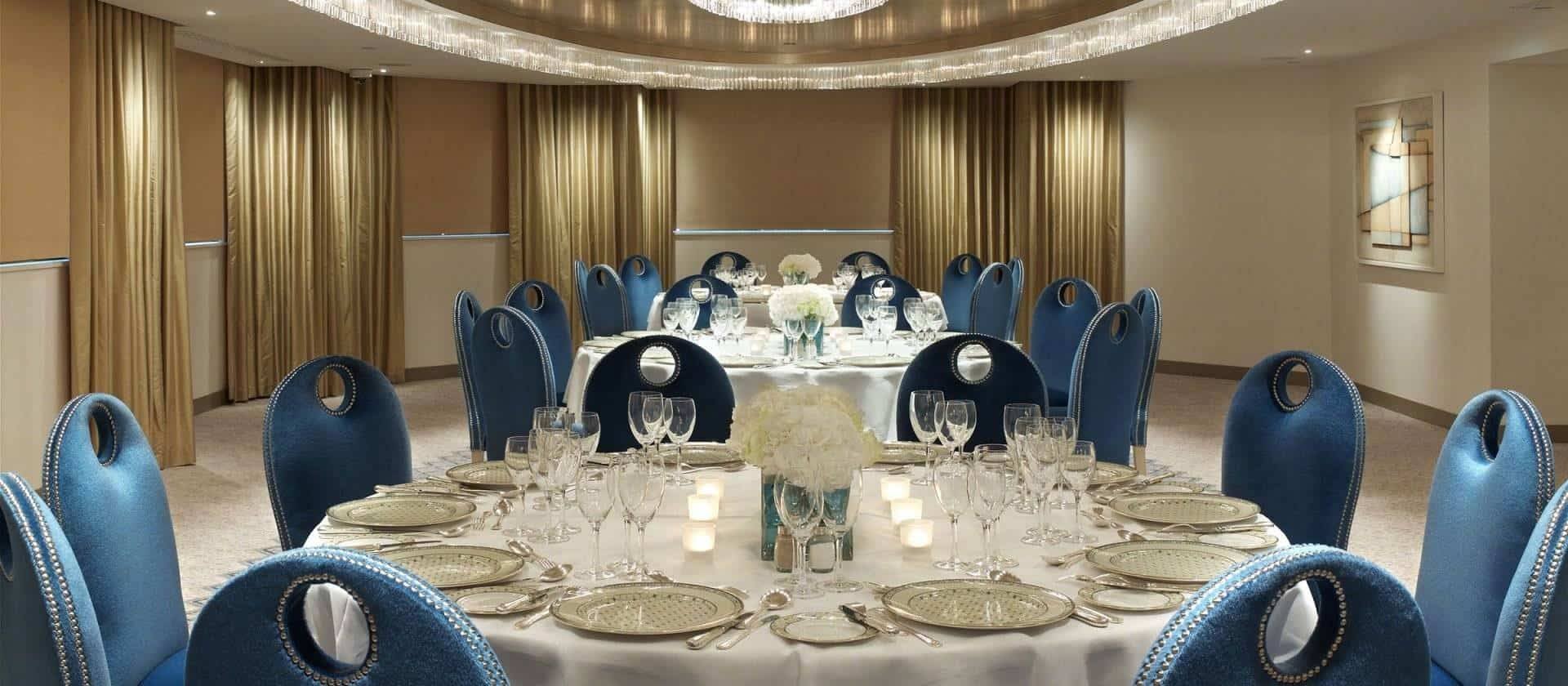 dorchester review london the dorchester crystal suite dinner landscape
