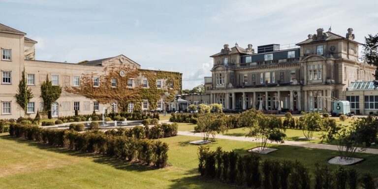 The mansion and its gardens, Down Hall Country House Hotel