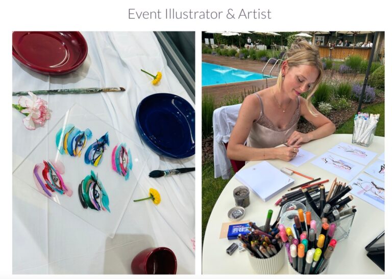 Elysanne Schuurman Live Event Artist, Elysanne Schuurman Live Event Artist
