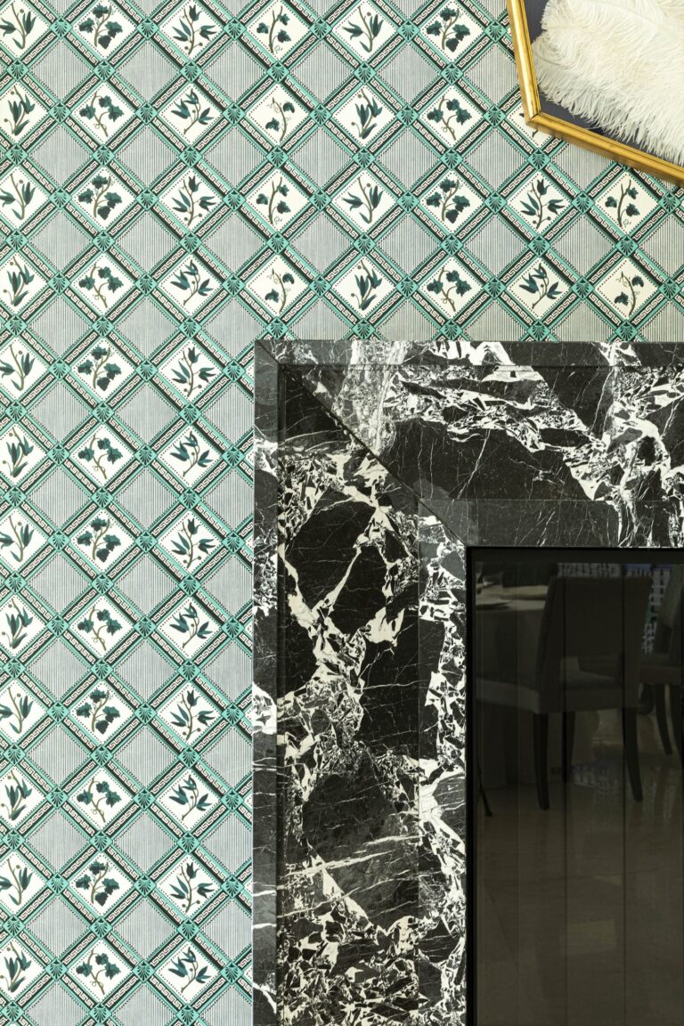 A bathroom in Vietri maiolica tiles, Esplanade Boutique Hotel